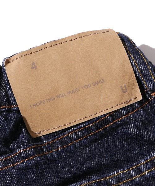 F.O.U（エフオーユー）の「F.O.U/エフオーユー 5Pデニムパンツ ストレッチデニム（デニムパンツ・キッズ・インディゴブルー/キナリ/ブルー・140）」の9枚目の写真