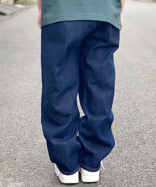 F.O.U（エフオーユー）の「F.O.U/エフオーユー 5Pデニムパンツ ストレッチデニム（デニムパンツ・キッズ・インディゴブルー/キナリ/ブルー・140）」の14枚目の写真