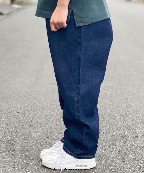 F.O.U（エフオーユー）の「F.O.U/エフオーユー 5Pデニムパンツ ストレッチデニム（デニムパンツ・キッズ・インディゴブルー/キナリ/ブルー・140）」の15枚目の写真