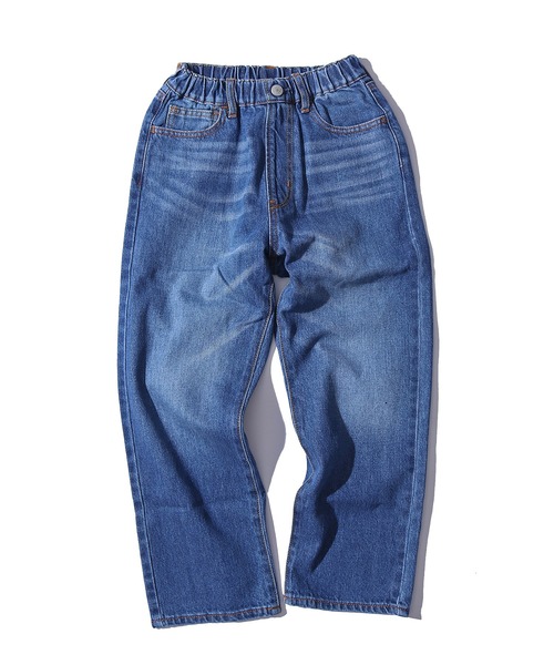 F.O.U（エフオーユー）の「F.O.U/エフオーユー 5Pデニムパンツ ストレッチデニム（デニムパンツ・キッズ・インディゴブルー/キナリ/ブルー・140）」の18枚目の写真