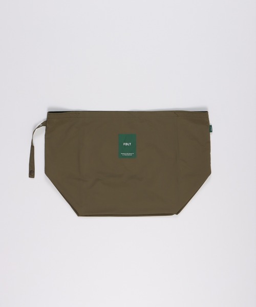 FIDELITY(フィデリティ)の「TECH RIP ECO BAG - Medium / テックリップエコバッグ - ミディアム(エコバッグ/サブバッグ・メンズ・カーキ/ブラック/オフホワイト/サンドベージュ・MEDIUM)」の4枚目の写真