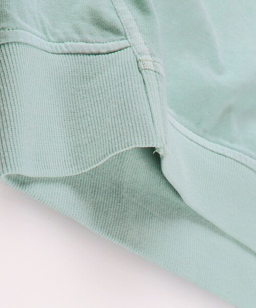 BRANSHES（ブランシェス）の「【ゆるシルエット】ポケット付きバックプリント8分袖Tシャツ（Tシャツ/カットソー・キッズ・サックスブルー/ライトグリーン/ピンク・90/100/110/120/130/140/150）」の11枚目の写真