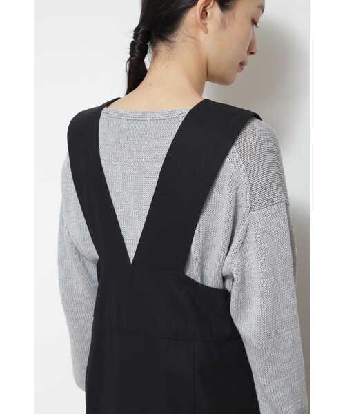 human woman（ヒューマンウーマン）の「◆ジャンパースカート（ワンピース・レディース・ベージュ/ブラック・MEDIUM）」の22枚目の写真