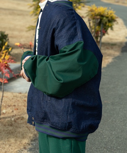 kutir(クティール)の「デニムスタジャン(スタジャン・レディース・ベージュ/ブルー/グリーン・FREE)」の21枚目の写真