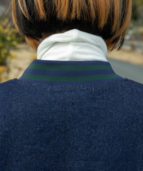 kutir(クティール)の「デニムスタジャン(スタジャン・レディース・ベージュ/ブルー/グリーン・FREE)」の19枚目の写真