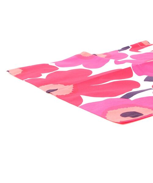 marimekko（マリメッコ）の「marimekko/ファブリックバッグ（トートバッグ・レディース・レッド/ブラック・ONESIZE）」の4枚目の写真