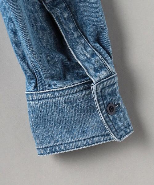 BEAUTY&YOUTH UNITED ARROWS（ビューティーアンドユースユナイテッドアローズ）の「BY コットンデニム ビッグ シャツ -ウォッシャブル-（シャツ/ブラウス・レディース・オフホワイト/コバルトブルー・FREE）」の8枚目の写真