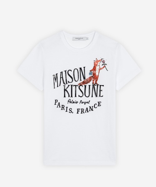 Maison Kitsune(メゾンキツネ)の「OLY PALAIS ROYAL ROSE CLASSIC TEE-SHIRT(Tシャツ/カットソー・レディース・ネイビー/ホワイト/ピンク系その他・M/L/XS/S)」の2枚目の写真