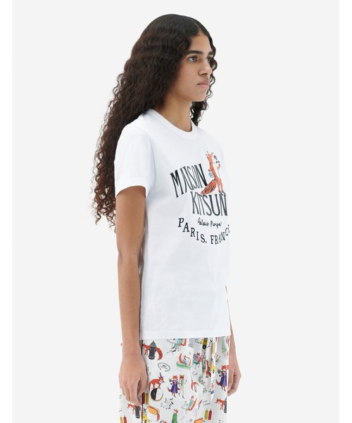 Maison Kitsune(メゾンキツネ)の「OLY PALAIS ROYAL ROSE CLASSIC TEE-SHIRT(Tシャツ/カットソー・レディース・ネイビー/ホワイト/ピンク系その他・M/L/XS/S)」の7枚目の写真