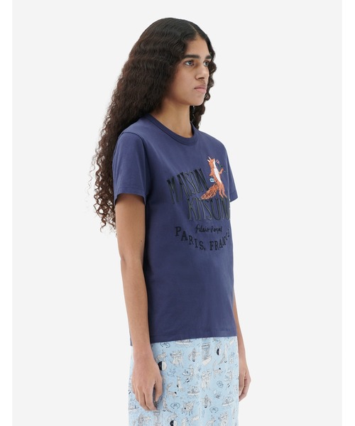 Maison Kitsune(メゾンキツネ)の「OLY PALAIS ROYAL ROSE CLASSIC TEE-SHIRT(Tシャツ/カットソー・レディース・ネイビー/ホワイト/ピンク系その他・M/L/XS/S)」の12枚目の写真