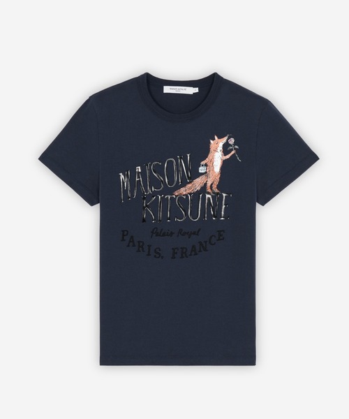 Maison Kitsune(メゾンキツネ)の「OLY PALAIS ROYAL ROSE CLASSIC TEE-SHIRT(Tシャツ/カットソー・レディース・ネイビー/ホワイト/ピンク系その他・M/L/XS/S)」の9枚目の写真
