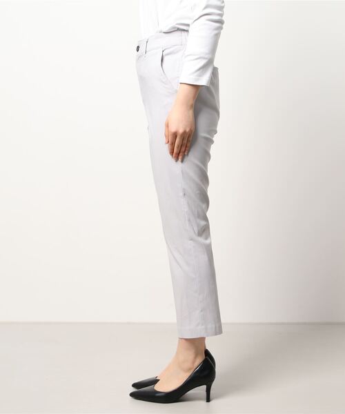 fleur by mint breeze（フルールバイミントブリーズ）の「【M～5L 大きいサイズ】ストレッチ スリット入り 9分丈 パンツ（その他パンツ・レディース・ライトグレー/ネイビー/グリーン・M/L/3L/5L/4L/LL）」の20枚目の写真