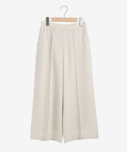 le.coeur blanc(ルクールブラン)の「リネンライクワイドクロップドパンツ(その他パンツ・レディース・サックスブルー/イエロー/ライトベージュ・38/36)」の12枚目の写真