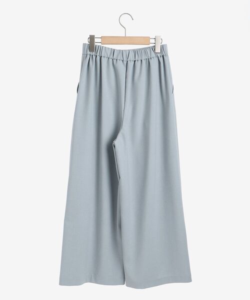 le.coeur blanc(ルクールブラン)の「リネンライクワイドクロップドパンツ(その他パンツ・レディース・サックスブルー/イエロー/ライトベージュ・38/36)」の9枚目の写真