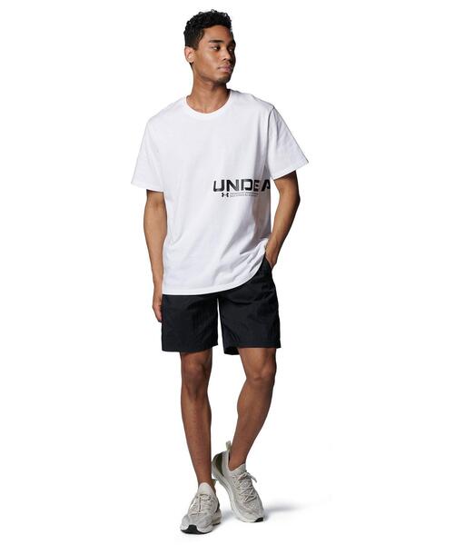 UNDER ARMOUR(アンダーアーマー)の「UAヘビーウエイト チャージドコットン ショートスリーブ Tシャツ ワードマーク(トレーニング/メンズ)(Tシャツ/カットソー・メンズ・ホワイト/ブラック・XL/L/S/M/3XL/XXL)」の17枚目の写真
