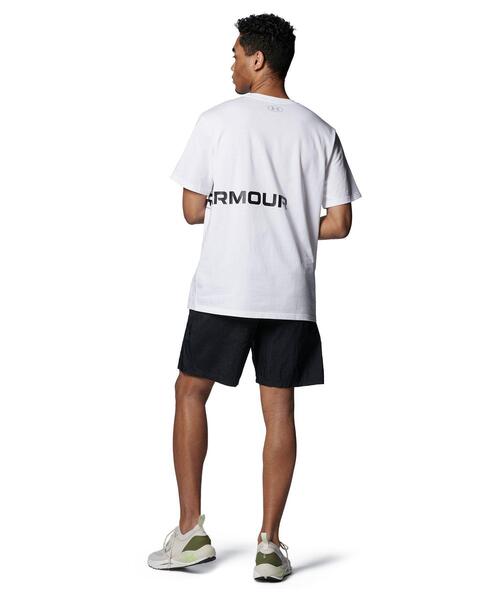 UNDER ARMOUR(アンダーアーマー)の「UAヘビーウエイト チャージドコットン ショートスリーブ Tシャツ ワードマーク(トレーニング/メンズ)(Tシャツ/カットソー・メンズ・ホワイト/ブラック・XL/L/S/M/3XL/XXL)」の16枚目の写真