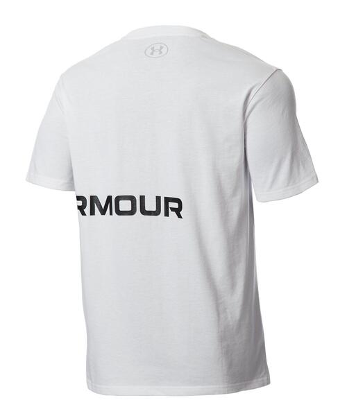 UNDER ARMOUR(アンダーアーマー)の「UAヘビーウエイト チャージドコットン ショートスリーブ Tシャツ ワードマーク(トレーニング/メンズ)(Tシャツ/カットソー・メンズ・ホワイト/ブラック・XL/L/S/M/3XL/XXL)」の14枚目の写真