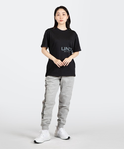 UNDER ARMOUR(アンダーアーマー)の「UAヘビーウエイト チャージドコットン ショートスリーブ Tシャツ ワードマーク(トレーニング/メンズ)(Tシャツ/カットソー・メンズ・ホワイト/ブラック・XL/L/S/M/3XL/XXL)」の6枚目の写真
