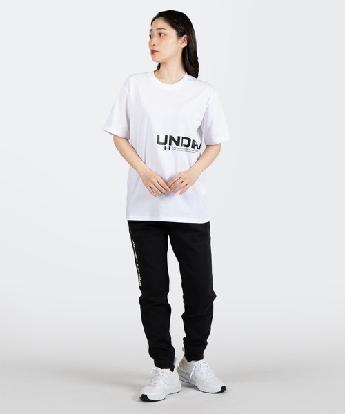 UNDER ARMOUR(アンダーアーマー)の「UAヘビーウエイト チャージドコットン ショートスリーブ Tシャツ ワードマーク(トレーニング/メンズ)(Tシャツ/カットソー・メンズ・ホワイト/ブラック・XL/L/S/M/3XL/XXL)」の10枚目の写真