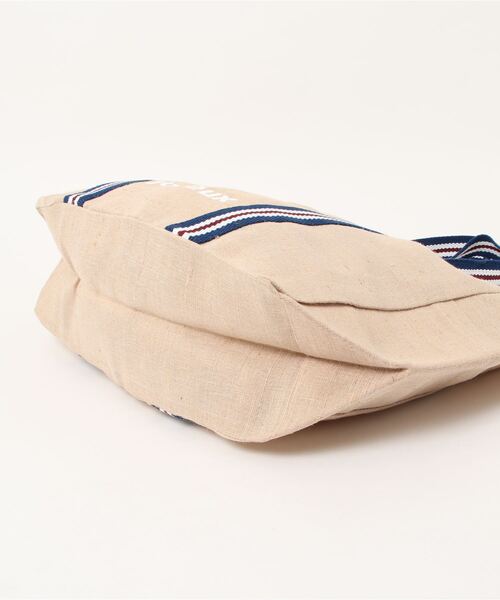 SPICE OF LIFE（スパイス オブ ライフ）の「インポート インド製 LESS DRESS TOTE BAG ジュート×コットン混 横長トートバッグ Lサイズ [Wisteria/ウィステリア]（トートバッグ・レディース・ベージュ系その他/ベージュ系その他2/ベージュ系その他3・ONE SIZE）」の13枚目の写真