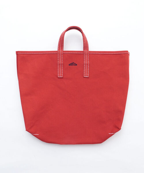 DANTON（ダントン）の「【DANTON/ダントン】COTTON CANVAS TOTE キャンバス トートバッグ（トートバッグ・メンズ・ネイビー/キナリ/マスタード/アイボリー/オリーブ/ブラック/レッド/ベージュ・FREE）」の8枚目の写真
