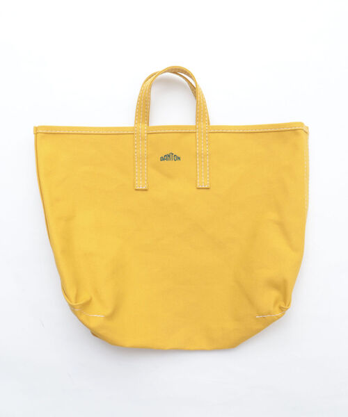 DANTON（ダントン）の「【DANTON/ダントン】COTTON CANVAS TOTE キャンバス トートバッグ（トートバッグ・メンズ・ネイビー/キナリ/マスタード/アイボリー/オリーブ/ブラック/レッド/ベージュ・FREE）」の7枚目の写真