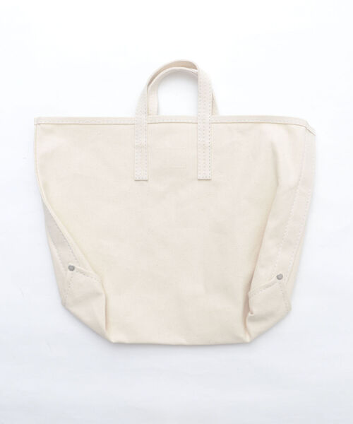 DANTON（ダントン）の「【DANTON/ダントン】COTTON CANVAS TOTE キャンバス トートバッグ（トートバッグ・メンズ・ネイビー/キナリ/マスタード/アイボリー/オリーブ/ブラック/レッド/ベージュ・FREE）」の12枚目の写真