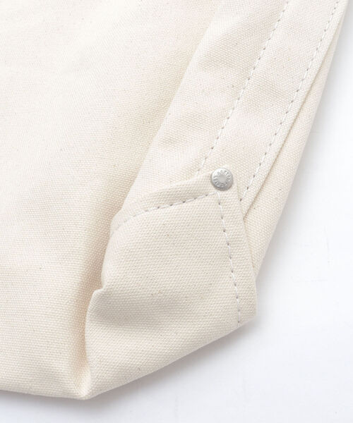 DANTON（ダントン）の「【DANTON/ダントン】COTTON CANVAS TOTE キャンバス トートバッグ（トートバッグ・メンズ・ネイビー/キナリ/マスタード/アイボリー/オリーブ/ブラック/レッド/ベージュ・FREE）」の10枚目の写真