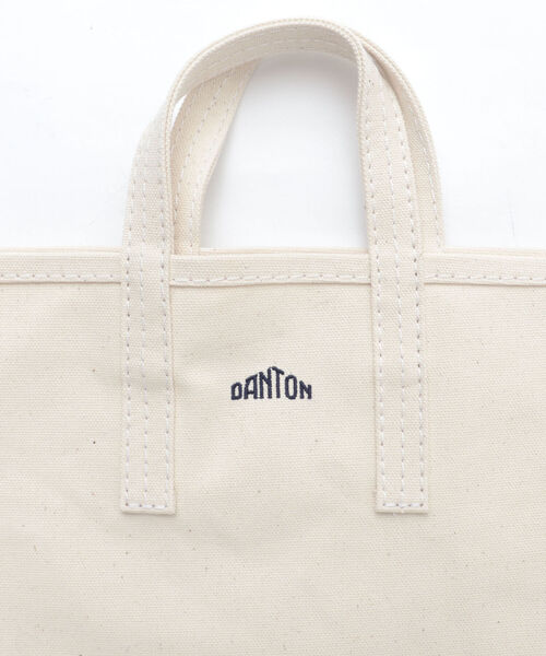 DANTON（ダントン）の「【DANTON/ダントン】COTTON CANVAS TOTE キャンバス トートバッグ（トートバッグ・メンズ・ネイビー/キナリ/マスタード/アイボリー/オリーブ/ブラック/レッド/ベージュ・FREE）」の13枚目の写真