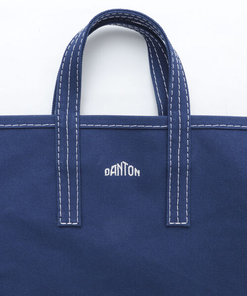 DANTON（ダントン）の「【DANTON/ダントン】COTTON CANVAS TOTE キャンバス トートバッグ（トートバッグ・メンズ・ネイビー/キナリ/マスタード/アイボリー/オリーブ/ブラック/レッド/ベージュ・FREE）」の16枚目の写真