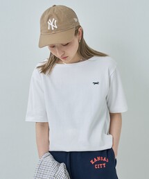 FREAK'S STORE | TOWN CRAFT × FREAK'S STORE/タウンクラフト × フリークスストア the FOXボートネック半袖Tシャツ(Tシャツ/カットソー)