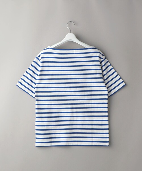 FREAK'S STORE（フリークスストア）の「TOWN CRAFT × FREAK'S STORE/タウンクラフト × フリークスストア　別注 ボートネック半袖Tシャツ（Tシャツ/カットソー・レディース・ホワイト/ブラック/チャコールグレー/レッド/グリーン/ブルー・ﾌﾘ-）」の22枚目の写真