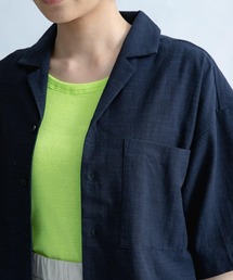 FORK&SPOON　丸胴フライスタンクトップ