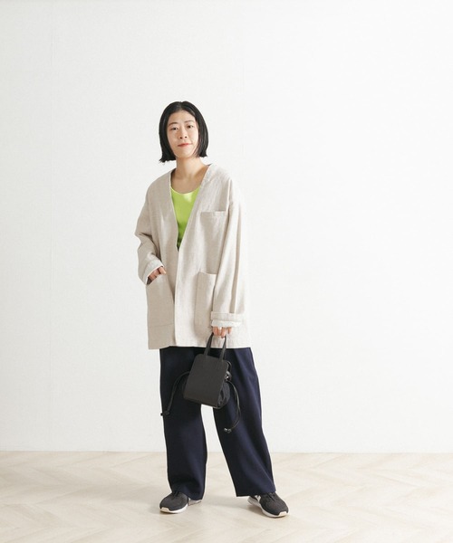 FORK&SPOON（フォークアンドスプーン）の「FORK&SPOON　丸胴フライスタンクトップ（タンクトップ・レディース・ブラック/ブルー/アイボリー/グリーン系その他・ONE）」の5枚目の写真