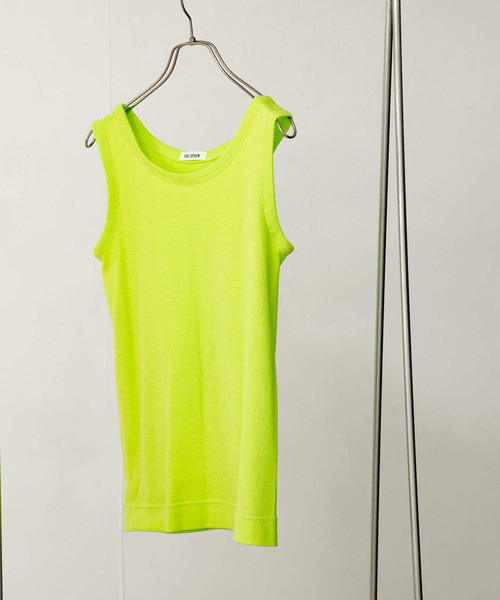 FORK&SPOON（フォークアンドスプーン）の「FORK&SPOON　丸胴フライスタンクトップ（タンクトップ・レディース・ブラック/ブルー/アイボリー/グリーン系その他・ONE）」の14枚目の写真