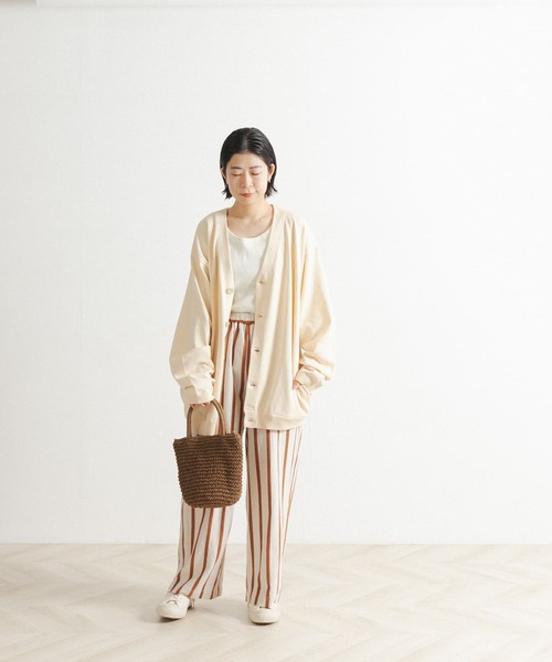 FORK&SPOON（フォークアンドスプーン）の「FORK&SPOON　丸胴フライスタンクトップ（タンクトップ・レディース・ブラック/ブルー/アイボリー/グリーン系その他・ONE）」の12枚目の写真