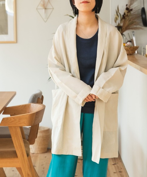 FORK&SPOON（フォークアンドスプーン）の「FORK&SPOON　丸胴フライスタンクトップ（タンクトップ・レディース・ブラック/ブルー/アイボリー/グリーン系その他・ONE）」の6枚目の写真