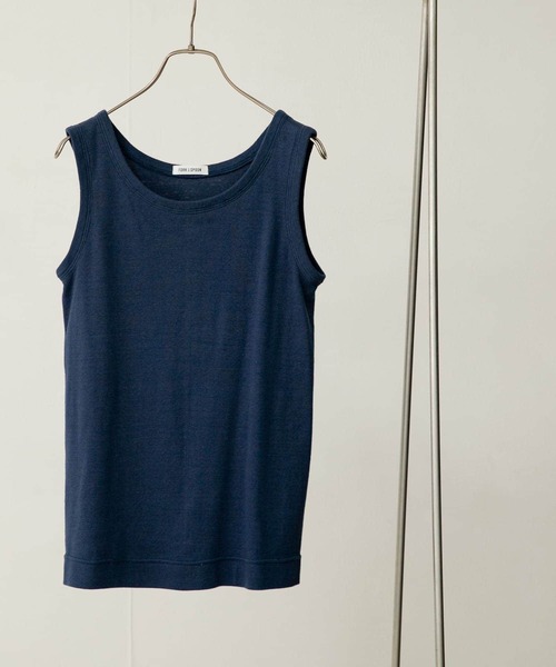 FORK&SPOON（フォークアンドスプーン）の「FORK&SPOON　丸胴フライスタンクトップ（タンクトップ・レディース・ブラック/ブルー/アイボリー/グリーン系その他・ONE）」の20枚目の写真