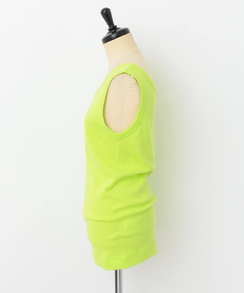 FORK&SPOON（フォークアンドスプーン）の「FORK&SPOON　丸胴フライスタンクトップ（タンクトップ・レディース・ブラック/ブルー/アイボリー/グリーン系その他・ONE）」の21枚目の写真