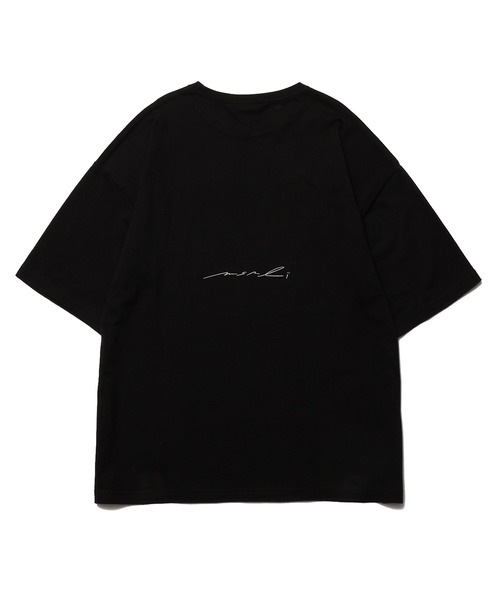 MSML（エムエスエムエル）の「MSML ART GRAPHIC OVERSIZED TEE（Tシャツ/カットソー・メンズ・ホワイト/ブラック・L/XL/M/L）」の5枚目の写真