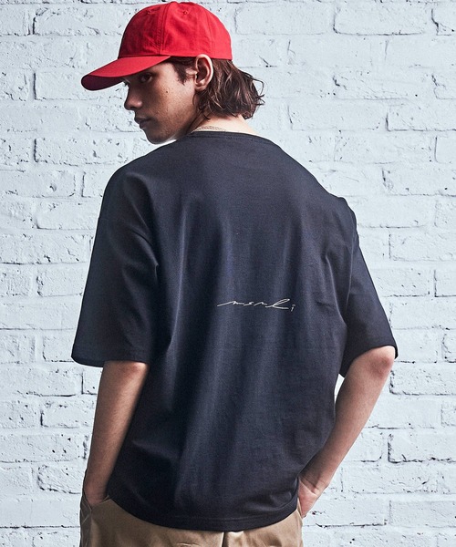 MSML（エムエスエムエル）の「MSML ART GRAPHIC OVERSIZED TEE（Tシャツ/カットソー・メンズ・ホワイト/ブラック・L/XL/M/L）」の7枚目の写真