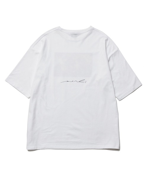 MSML（エムエスエムエル）の「MSML ART GRAPHIC OVERSIZED TEE（Tシャツ/カットソー・メンズ・ホワイト/ブラック・L/XL/M/L）」の11枚目の写真