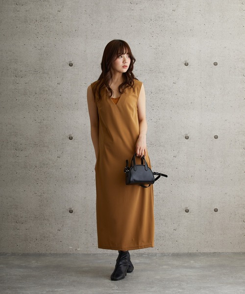 L.H.P(エルエイチピー)の「courage/クラージュ/シンセティックレザーショルダーバッグ(ショルダーバッグ・レディース・ブラック/ブラウン/グリーン・FREE)」の18枚目の写真