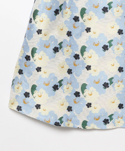 Ray BEAMS（レイビームス）の「sister jane / Albie Jacquard Midi Dress（ワンピース・レディース・ライトブルー・SMALL）」の5枚目の写真