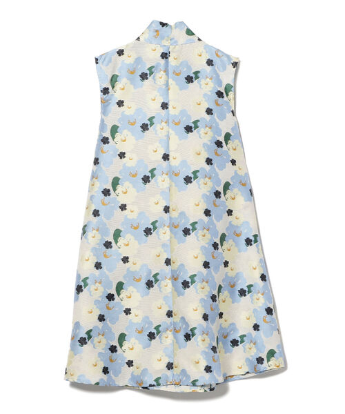 Ray BEAMS（レイビームス）の「sister jane / Albie Jacquard Midi Dress（ワンピース・レディース・ライトブルー・SMALL）」の6枚目の写真