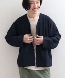 GLOSTER | 【GLOSTER/グロスター】ハニカムメッシュ ジップカーディガン(カーディガン/ボレロ)