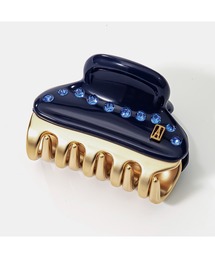ALEXANDRE DE PARIS TWISTED SATIN HEADBAND アレクサンドル ドゥ パリ