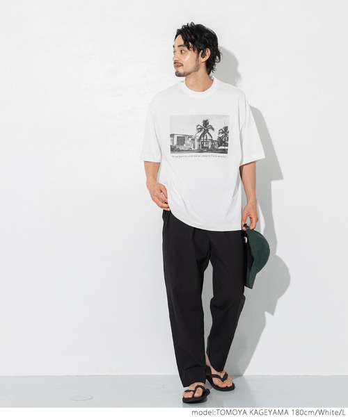 coca(coca)(コカ)の「フォトカレッジTee(Tシャツ/カットソー・メンズ・ホワイト・M/L)」の7枚目の写真
