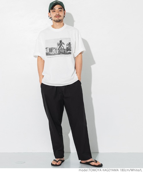 coca(coca)(コカ)の「フォトカレッジTee(Tシャツ/カットソー・メンズ・ホワイト・M/L)」の4枚目の写真