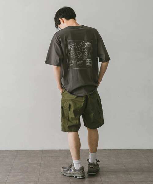 URBAN RESEARCH DOORS（アーバンリサーチドアーズ）の「『別注』GOLDEN MILLS×DOORS　 J/F SHORT（その他パンツ・メンズ・ブラック/オリーブ・MEDIUM/LARGE）」の12枚目の写真